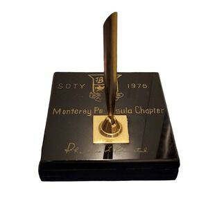 Monterey Peninsula Chapter SOTY 1976 Pen Holder Pen Stand